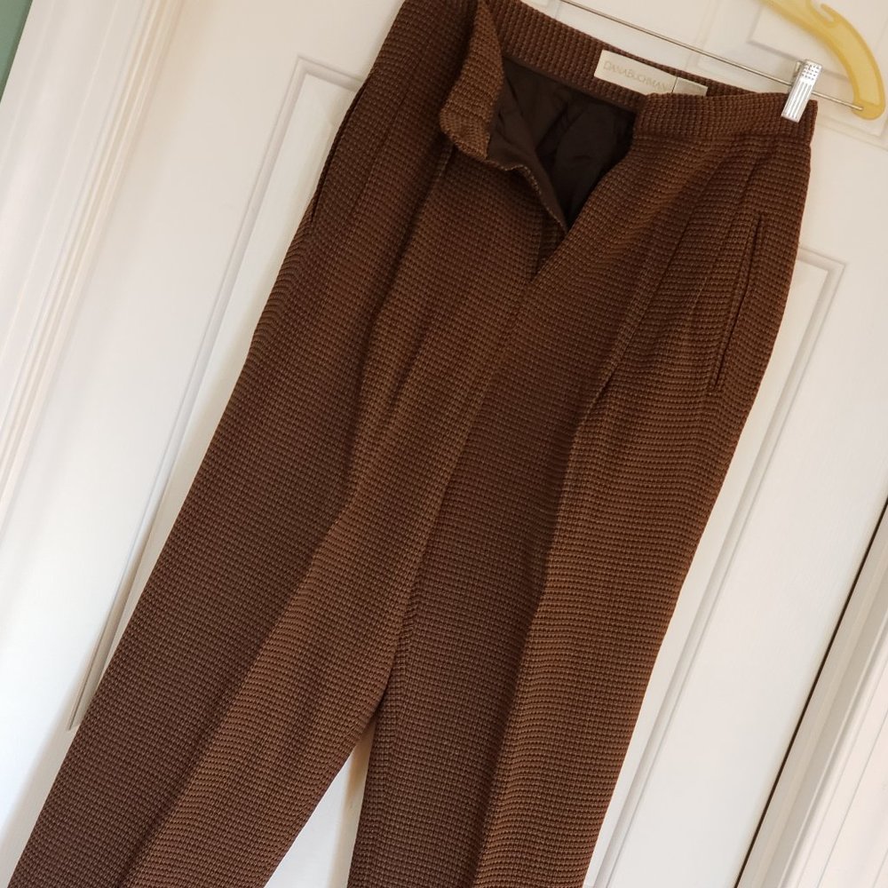 DANNA BUCHMAN WOMAN'S SIZE 8 PANTS -WOOL-NYLON